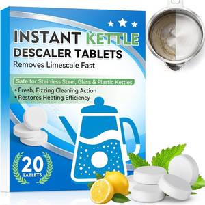 lot 7551 image: Kettle Descaler Tablets, 36 Pack   Limescale Remover for Kettles