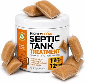lot 7563 image: Septic Tank Treatment - 12 Pods, 1 Year Supply for RV Toilets
