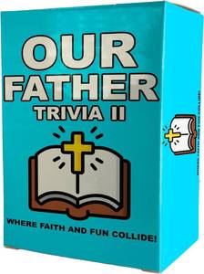 lot 7613 image: Our Father 2 Bible Trivia Game for Adults & Teens   Bible Study Nights
