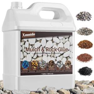 lot 7857 image: Rock Glue Mulch Adhesive 34 oz Fast-Drying Stabilizer for Pebbles & Gravel