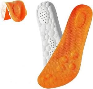 lot 7879 image: 4D Cloud Insoles - Memory Foam with Arch Support, Trim to Fit All Shoes 49-50