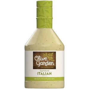 lot 8008 image: Olive Garden Italian Dressing Family Size, 36 fl oz