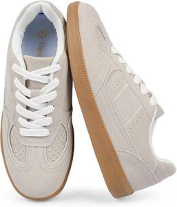 lot 7803 image: Tigeridea Womens Fashion Sneakers Lace-Up Rounded-Toe Casual Tennis Shoes 8