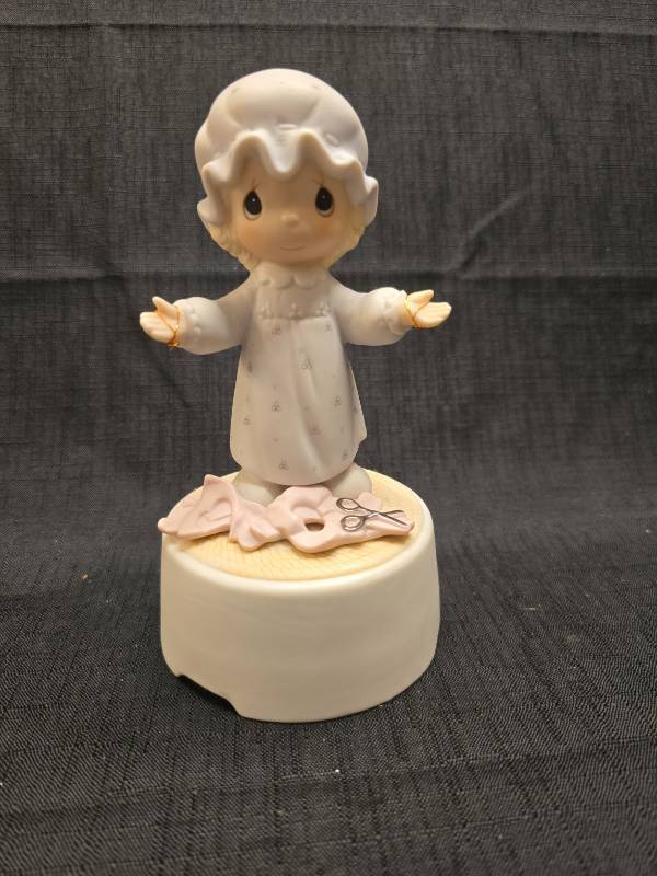 lot 1348 image: Precious Moments You Have Touched So Many Hearts Figurine 112577
