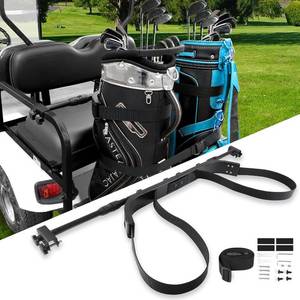 lot 9408 image: $70 Golf Cart Bag Holder Bracket for 22 Rear Seat, 1 Inch Square Rail