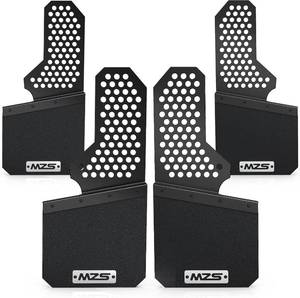 lot 9435 image: $180 MZS Mud Flaps for Ram 150025003500, 12 Wide Front & Rear 4Pcs