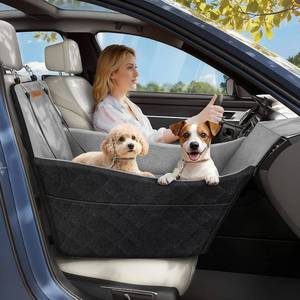 lot 9451 image: $50 Elevated Dog Car Seat for SmallMedium Dogs up to 35 lb, 4 Foam