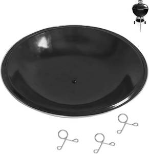 lot 9468 image: Weber Ash Catcher Pan 13.5 Diameter for Kettle Grills