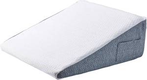 lot 9475 image: Wedge Pillow Cover 24x24x10 in, Zippered Replacement Cover
