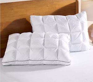 lot 9546 image: $60 Home Reflections Comfort Cushion Pillows - King, MediumFirm