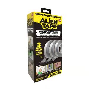 lot 9551 image: Alien Tape 10 in. L X 1.18 in. W Double-Sided Tape