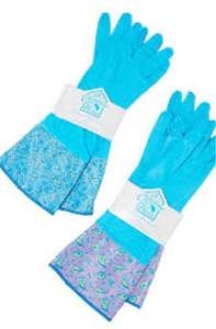 lot 9555 image: A cCleaner Home size large long wearing premium gloves, two pack