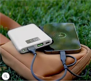 lot 9562 image: Limitless TotalBoost 10KmAh Power Banks w 20W Power Delivery, Gray