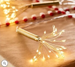 lot 9563 image: Martha Stewart Microlight Burst String Lights