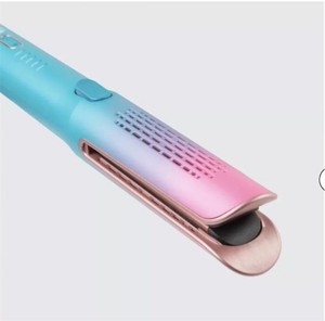 lot 9608 image: Calista AirGlide Cool Breeze Styler Iron Wave Curl Straighten Cool Blue Pin