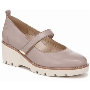 lot 9614 image: $90 Vionic Womens Alma Mary Jane Wedge Pump, Navy BLUE, 11.