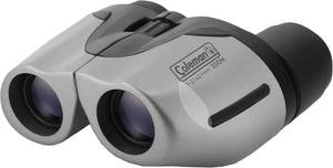 lot 9637 image: Coleman 15-50x28 Compact Zoom Binoculars, Silver (CZ72121)
