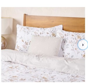 lot 9694 image: $109 Home Reflections Cotton Pique 4pc Comforter Set- Queen