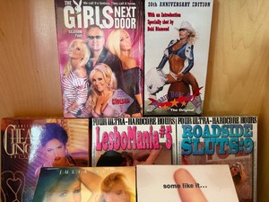 lot 554 image: Adult Movies, Includes a 20th Anniversary Edition of Debbie Visiting Dallas
