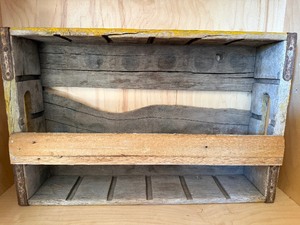 lot 78 image: Coca  Cola Crate Converted to Shelf