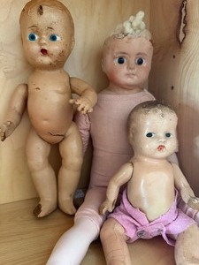 lot 114 image: Creepy Dolls  Just... Creepy