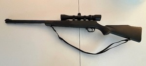 lot 1009 image: Gun - Type, Rifle, Make, Marlin, Model 98IT, SN No. 95623697, Cal .22 SLLR