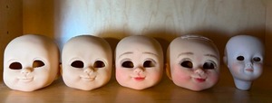 lot 148 image: Creepy Doll Heads, Crafting