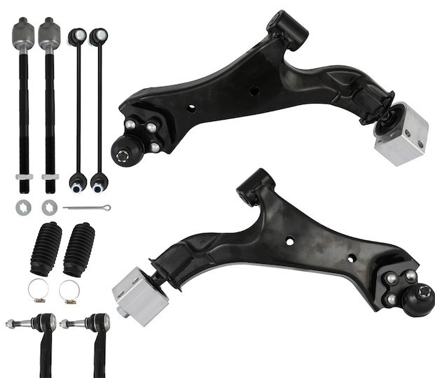 lot 171378 image: Retails for $137 10x Front Lower Control Arm Sway Bar Tie Rod Kit for Chevy Equinox GMC Terrain