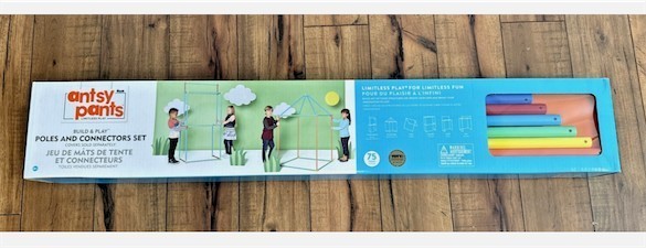 lot 261569 image: New Antsy Pants build & play 75 pieces Poles and Connectors Set Only