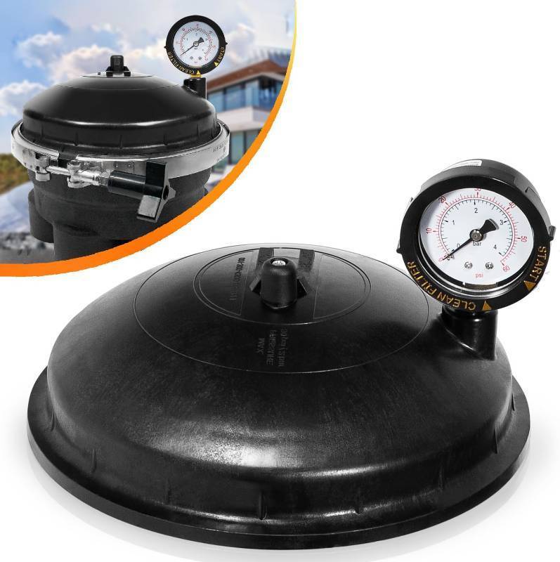 lot 231598 image: 005-302-4300-03 Replace for Paramount Water Valve Top Dome Complete Assembly with Gauge and Pause
