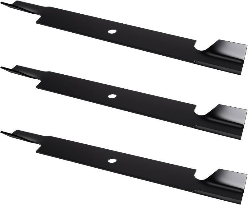 lot 121538 image: 3P 115-9650-03 115-2454-03, 54 Inch Lawn Mower Blade, Fit for Toro 54 Inch Timecutter ZX5400 ZX5420 ZX5450 MX5400 MX5480 Deck Lawn Mower, Replace for 115-4999 115-4999-03 Mower Blade