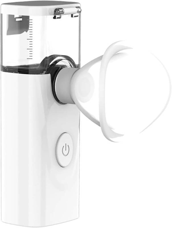 lot 121551 image: Nano Mist Sprayer, Handy Eyes Mist Sprayer with 15Ml Water Tank, Rechargeable Eyelid Care Nebulizer, Deep Water Refill & Relieve Fatigue for Tired Eyes, Eyes Dry