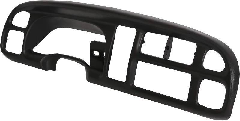 lot 411472 image: ECOTRIC Dash Board Bezel Cover Compatible with 1998-2002 Dodge Ram 1500 2500 3500 Truck Replace for 68042746AC, 5GK51DX9AA, 5EU11DX9AB wClips