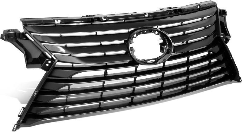 lot 411494 image: Retails for $521 Lexus 53122-0E060 Radiator Grille Moulding Kit Factory Style Horizontal Slats with Badge Slot Grille Grill Compatible with 16-19 Lexus RX350