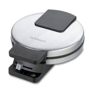 lot 1514 image: Cuisinart Round Classic Electric Waffle Maker  Stainless Steel