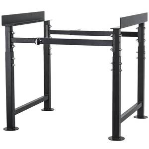 lot 1527 image: MayBee Adjustable Metal Bee Hive Stand, Adjustable Height(16.1in-20.9in) Hive Stand, Adjustable Width(15in-19in) Bee Hive Frame Stands Hive Stand Frame