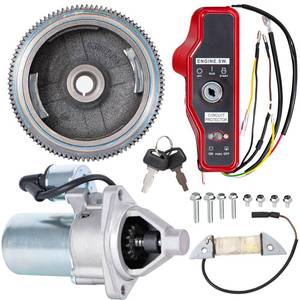 lot 1563 image: SOFO Electric Starter Kit for Honda GX340,GX390,11HP,13HP Engines and Generators wFlywheel,Starter Motor,Key Switch Box,Coil Ignition