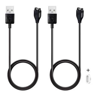 lot 2027 image: Charger for Garmin Vivoactive 6 5 4 4S 3 Watch (2 Pack)