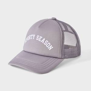 lot 2107 image: Sporty Season Gameday Baseball Hat - Wild Fable Gray