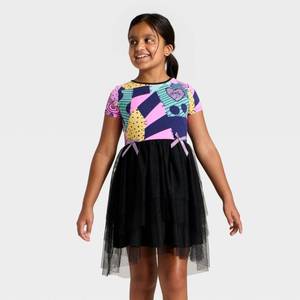 lot 2110 image: Girls The Nightmare Before Christmas Sally Tulle Character Dress - Black XL