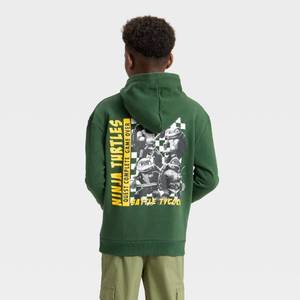 lot 2114 image: Boys TMNT Battle Tycoon Hooded Sweatshirt - Green XXL
