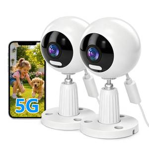 lot 2147 image: 3MP Security Cameras for Home Security, Outdoor Indoor, Baby Monitor - 2Pcs