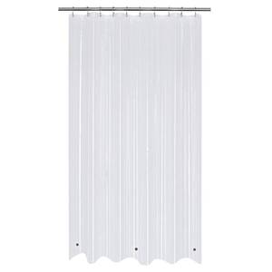 lot 2180 image: Mrs Awesome 54x78 Stall Size Shower Curtain Liner Clear