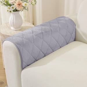 lot 2217 image: CYCMACO Fuzzy Pet Couch Covers for Dogs Washable, 17.6in X 17.6in, Light Grey