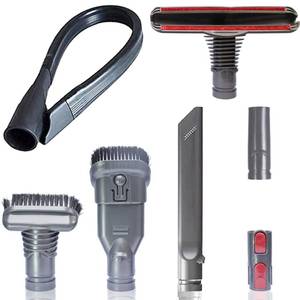 lot 2237 image: Vacuum Accessories and Attachments for Dyson Ball Animal 2, 3, DC58 DC59 V6 V7 V8 V10 V11 V15 - Flexible Crevice Tool for Hard to Reach Places and Dust Brush Attachment Kit - HouseHold Cleaning Tool Kit