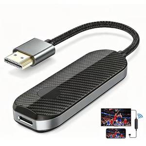 lot 2247 image: iShare iOS Wireless HDMI Adapter for iPhone iPad, 5GHz 1080P Screen Mirroring to TV Monitor Projector, Plug and Play No App, Stream YouTube TikTok to TV, Laptop DuplicateExtend Mode