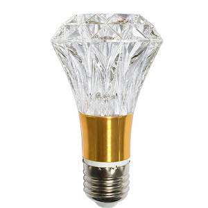 lot 4053 image: SHIYI E26 LED Crystal Bulb, 5W 3000K Warm Light, 85-265V(1 Count E26-B009)