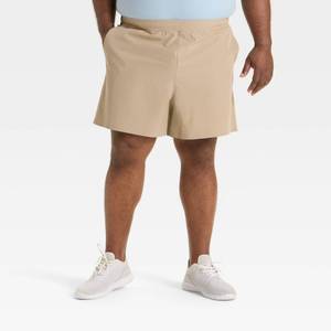 lot 8063 image: Mens Big Hybrid Shorts 6 - All In Motion Tan 3XL