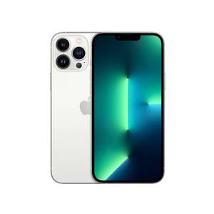 lot 8103 image: Apple iPhone 13 Pro Max, 256GB, Silver - Unlocked (Renewed Premium)