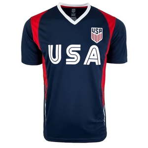 lot 8128 image: USA Soccer Shirt For Kids And Adults  US Soccer Licensed T-Shirt (YL)